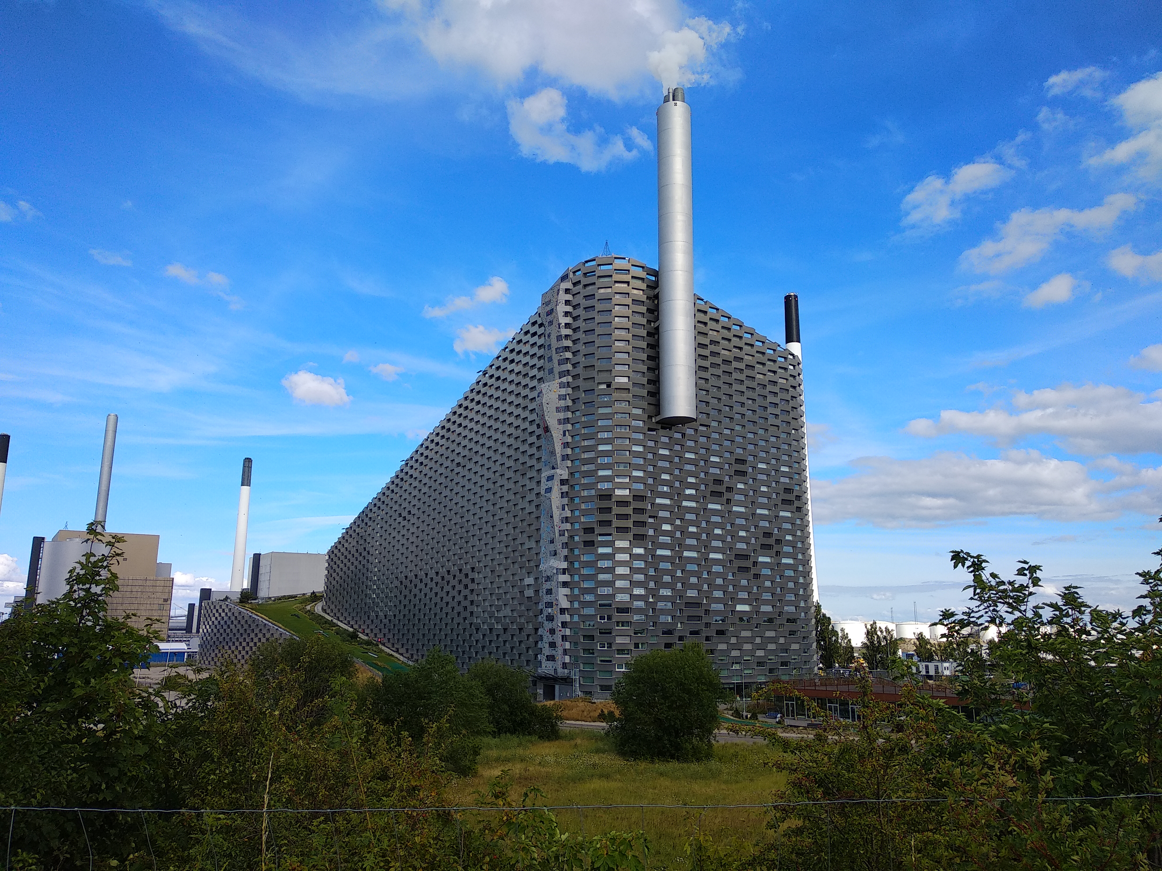 CopenHill, also known as Amager Bakke, a waste-to-energy facility in Copenhagen